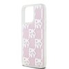 DKNY DKHCP15XLCPEPP iPhone 15 Pro Max 6.7  różowy/pink hardcase Liquid Glitter Multilogo